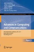 Advances in computing and communications: First International Conference, ACC 2011, Kochi, India, July 22-24, 2011. Proceedings, part II