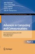 Advances in computing and communications: First International Conference, ACC 2011, Kochi, India, July 22-24, 2011. Proceedings, part III