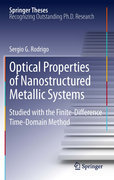 Optical properties of nanostructured metallic systems: studied with the finite-difference time-domain method