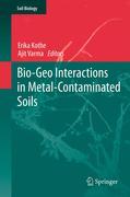 Bio-geo interactions in metal-contaminated soils