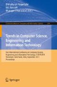 Trends in computer science, engineering and information technology: First International Conference, CCSEIT 2011, Tirunelveli, Tamil Nadu, India, September 23-25, 2011, Proceedings