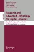 Research and advanced technology for digital libraries: International Conference on Theory and Practice of Digital Libraries, TPDL, Berlin, Germany, September 26-28, 2011, Proceedings