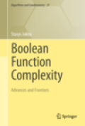 Boolean function complexity: advances and frontiers