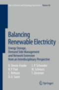 Balancing renewable electricity: energy storage, demand side management and network extension from an interdisciplinary perspective