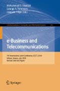 e-Business and telecommunications: 7th International Joint Conference, ICETE, Athens, Greece, July 26-28, 2010, Revised Selected Papers