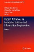 Recent advances in computer science and information engineering v. 1