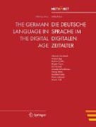 The German language in the digital age