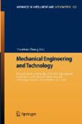 Mechanical engineering and technology: selected and revised results of the 2011 International Conference on Mechanical Engineering and Technology, London, UK, November 24-25, 2011