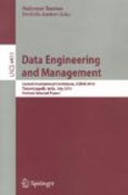 Data engineering and management: Second International Conference, ICDEM 2010, Tiruchirappalli, India, July 29-31, 2010. Revised Selected Papers