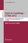 Topics in cryptology - CT-RSA 2012: the cryptographers' track at the RSA conference 2012, San Francisco, CA, Usa, February 27 - March 2, 2012, Proceedings
