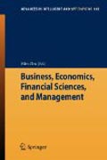 Business, economics, financial sciences, and management