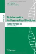 Bioinformatics in personalized medicine: 10th Spanish Symposium, JBI 2010, Torremolinos, Spain, October 27-29, 2010. Revised Selected Papers