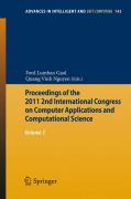 Proceedings of the 2011 2nd International Congress on Computer Applications and Computational Scienc v. 2