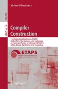 Compiler construction: 21st International Conference, CC 2012, held as part of the European Joint Conferences on Theory and Practice of Software, ETAPS 2012, Tallinn, Estonia, March 24 -- April 1, 2012, Proceedings