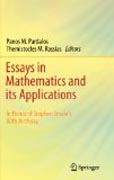 Essays in mathematics and its applications: in honor of Stephen Smale´s 80th birthday