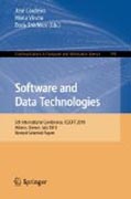 Software and data technologies: 5th International Conference, ICSOFT 2010, Athens, Greece, July 22-24, 2010. Revised Selected Papers