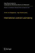 International judicial lawmaking: on public authority and democratic legitimation in global governance
