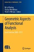 Geometric aspects of functional analysis: Israel Seminar 2006?2010