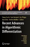 Recent advances in algorithmic differentiation