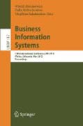 Business information systems: 15th International Conference, BIS 2012, Vilnius, Lithuania, May 21-23, 2012, Proceedings