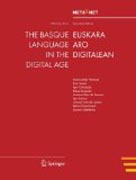 The Basque language in the digital age