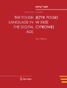 The Polish language in the digital age