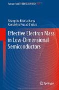 Effective electron mass in low-dimensional semiconductors