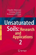 Unsaturated soils: research and applications v. 2