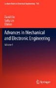 Advances in mechanical and electronic engineering v. 1