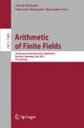 Arithmetic of finite fields: 4th International Workshop, WAIFI 2012, Bochum, Germany, July 16-19, 2012, Proceedings