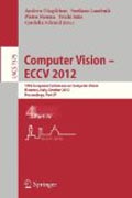 Computer vision - ECCV 2012: 12th European Conference on Computer Vision, Florence, Italy, October 7-13, 2012. Proceedings, part IV