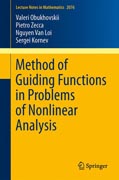 Method of Guiding Functions in Problems of Nonlinear Analysis