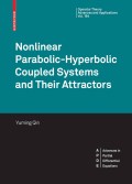 Nonlinear parabolic-hyperbolic coupled systems and their attractors