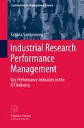 Industrial research performance management: key performance indicators in the ICT industry