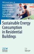 Sustainable energy consumption in residential buildings