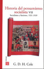 Historia del pensamiento socialista, VII: Socialismo y fascismo, 1931-1939