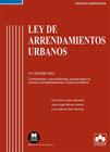 Ley de arrendamientos urbanos: comentarios, concordancias, jurisprudencia, normas complementarias e índice analítico