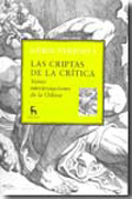 La criptas de la crítica: veinte interpretaciones de la Odisea