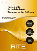 RITE: reglamento de instalaciones térmicas en los edificios : reales decretos 1027/2007 de 20 de Julio : incluye instrucciones técnicas complementarias