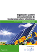 Organización y control del mantenimiento de instalaciones solares fotovoltáicas