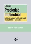 Ley de Propiedad Intelectual: Real Decreto Legislativo 1/1996, de 12 de abril, y Real Decreto-Ley 12/2017, de 3 de julio