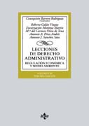 Lecciones de Derecho Administrativo III Regulación económica y medio ambiente