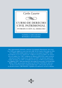 Curso de Derecho Civil patrimonial: Introducción al Derecho