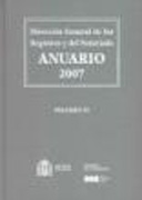 Anuario de la Dirección General de los Registros y del Notariado 2007