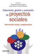 Elaboración, gestión y evaluación de proyectos sociales: Intervención social y programación