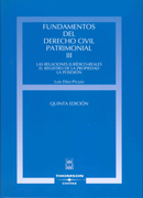 Fundamentos del derecho civil patrimonial v. III Las relaciones jurídico-reales. El registro de la propiedad. La posesión