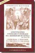 Constituciones conciliares y sinodales del arzobispado de Sevilla: años 590 al 1604