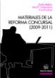 Materiales de la reforma concursal (2009-2011)
