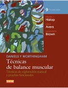 Daniels y Worthingham: Téncias de balance muscular