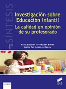 Investigación sobre Educación Infantil